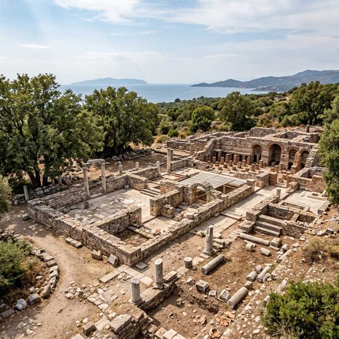 Balıkesir Burhaniye’de Adramytteion kazısı için 6 tescilsiz meşe ağacı kesilecek
