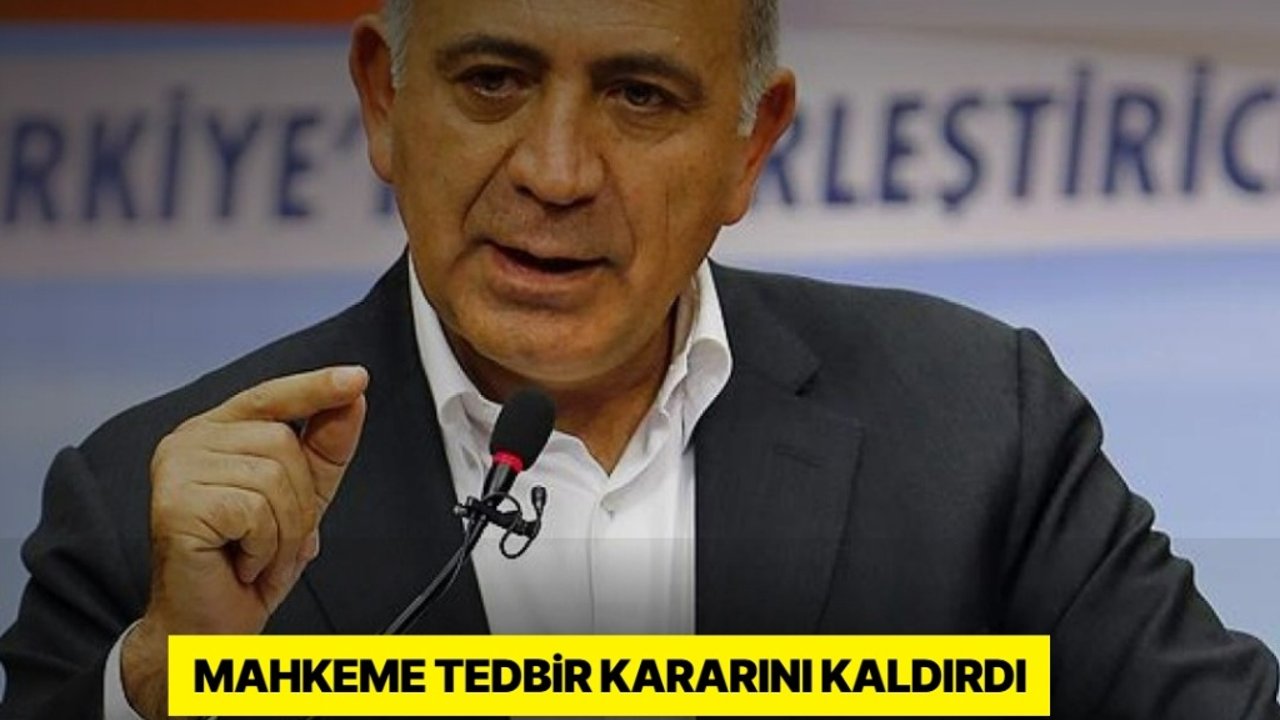Mahkeme Kararı Kaldırdı: Gürsel Tekin’in Görevine Son Verildi