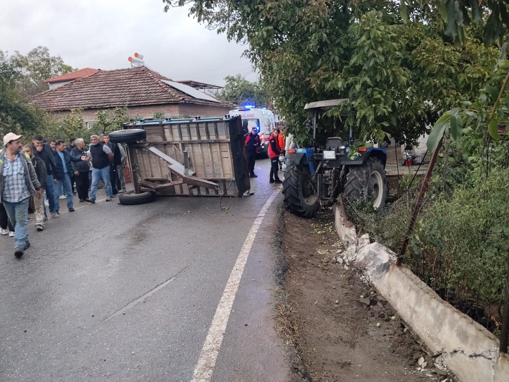 İvrindi Traktör Römorku Kazası