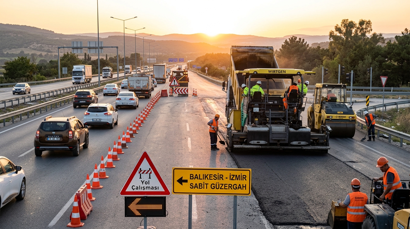 Sürücüler Dikkat! Balıkesir Yol Durumu Alarmı: Savaştepe, İvrindi ve Dursunbey Güzergahlarında Ulaşıma Düzenleme
