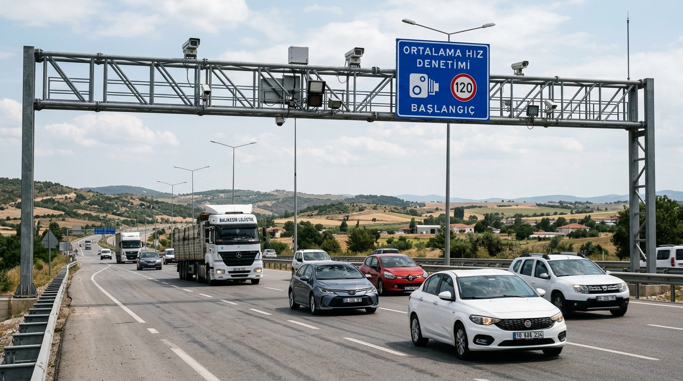 Balıkesir Sürücülerine Kritik EDS ve Hız Koridoru Uyarısı: İşte 7/24 Devrede Olan Ceza Noktaları!