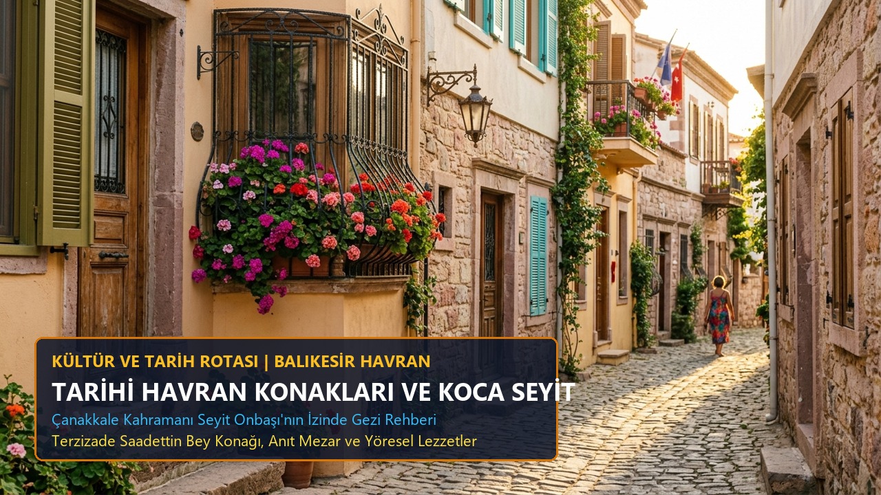 Havran Tarihi Konakları ve Koca Seyit Anıtı Gezi Rehberi: Çanakkale Kahramanının İzinde Kültür Rotası