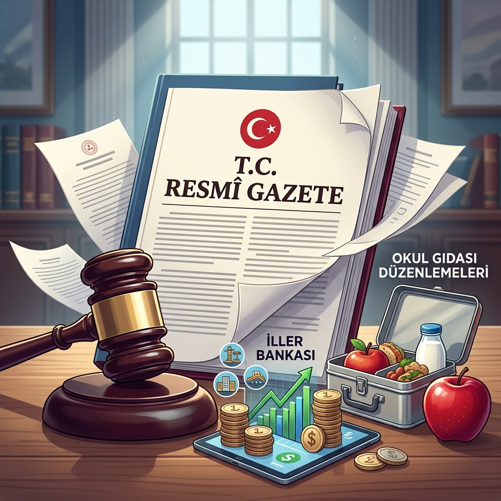 Resmi Gazete Kararları: İller Bankası Sermaye Artışı ve Okul Gıdası Düzenlemeleri
