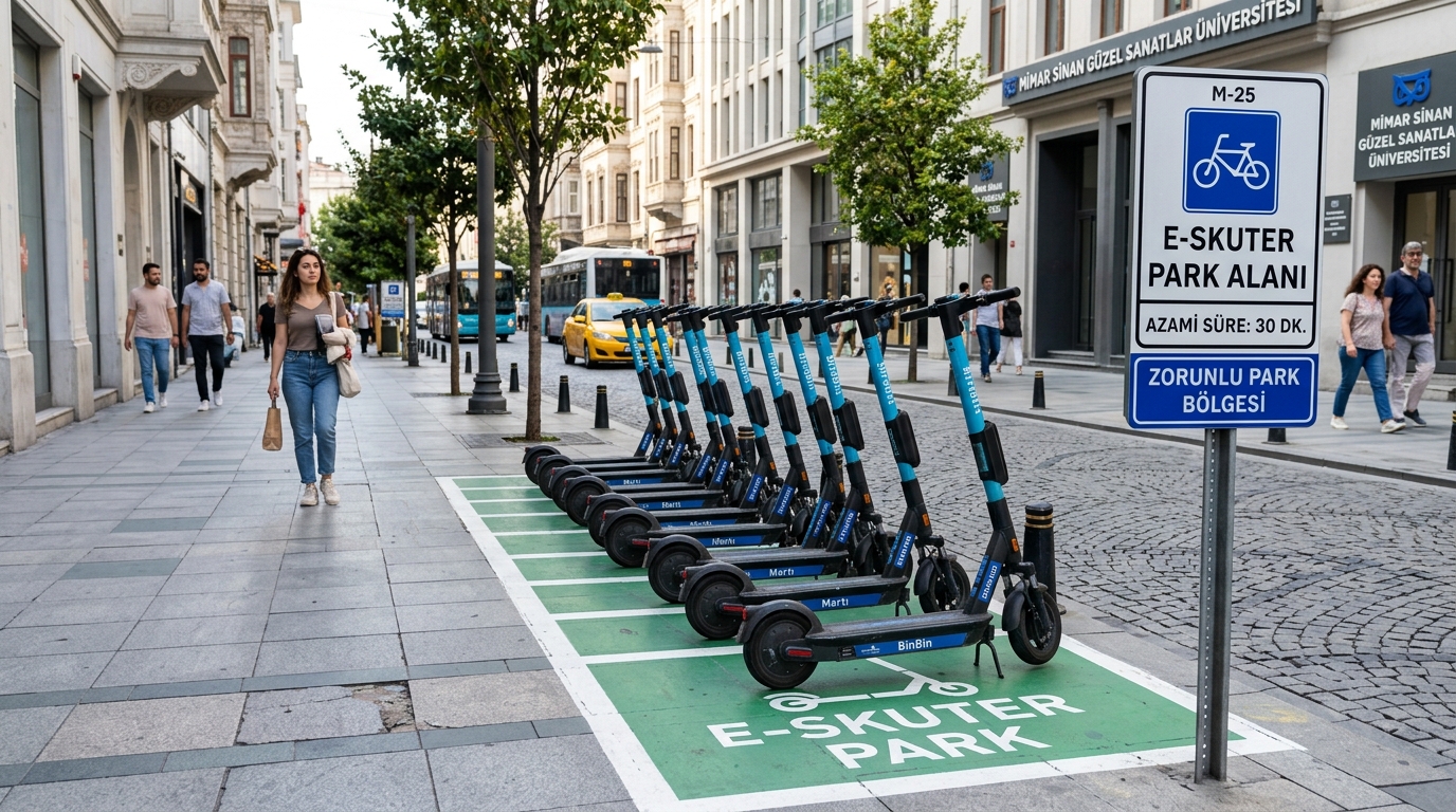 Resmi Gazete’de Yayımlandı: Elektrikli Skuter Yönetmeliği Değişti! Kurallara Uymayan Şirketlere 6 Ay Men ve Ağır Para Cezası