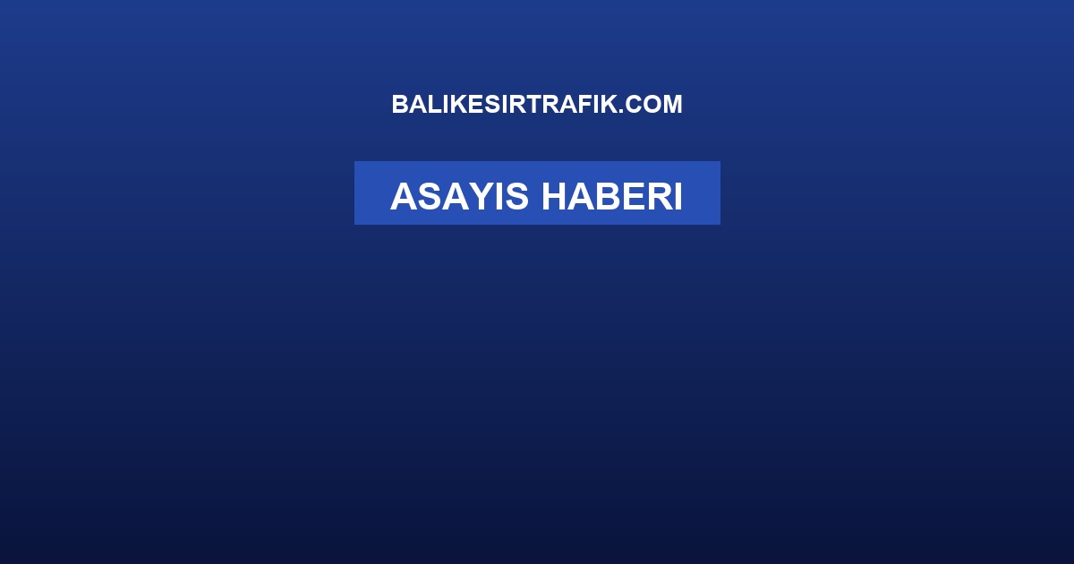 Balıkesir'de 'Yıkamacılar' Suç Örgütüne Büyük Operasyon